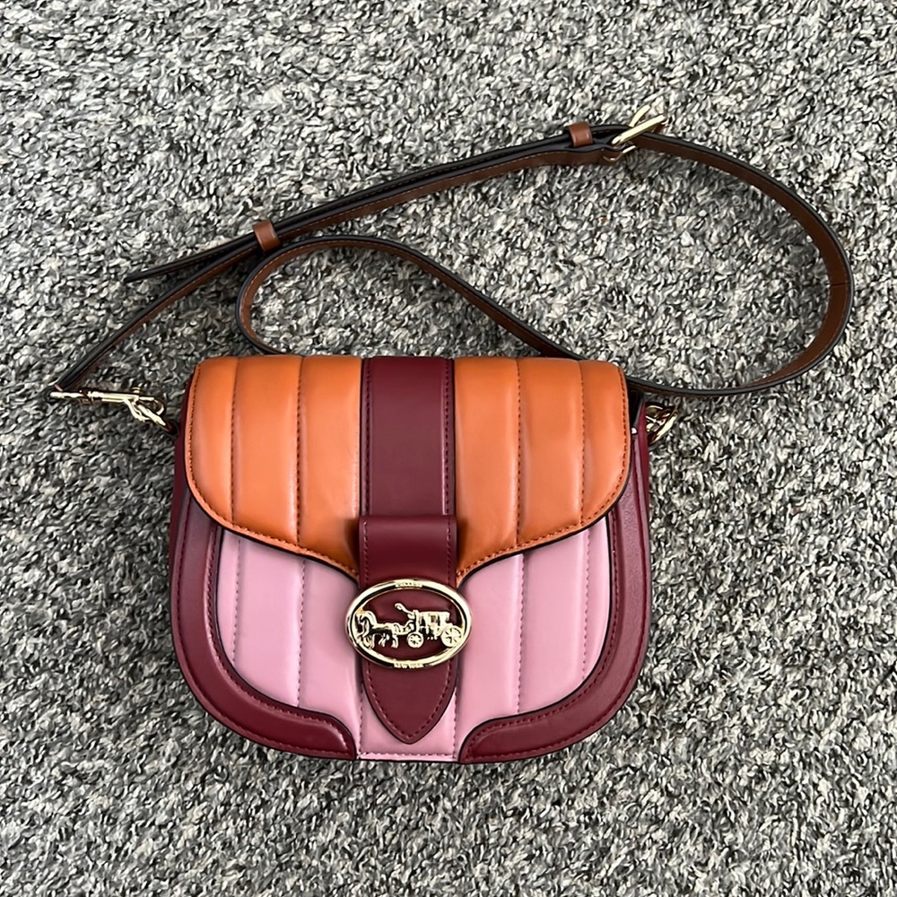 Coach saddle bag